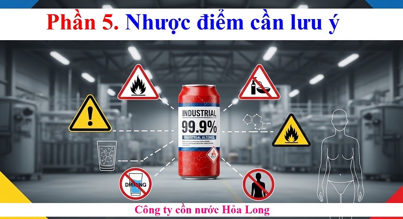 Cồn Công Nghiệp 99.9 Độ: Đặc Điểm, Ứng Dụng Và Lưu Ý An Toàn Khi Sử Dụng